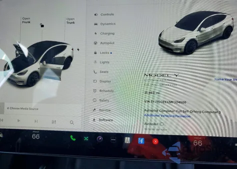2021 Tesla Model Y из США, поврежденный, VIN 5YJYGDEEXMF304986